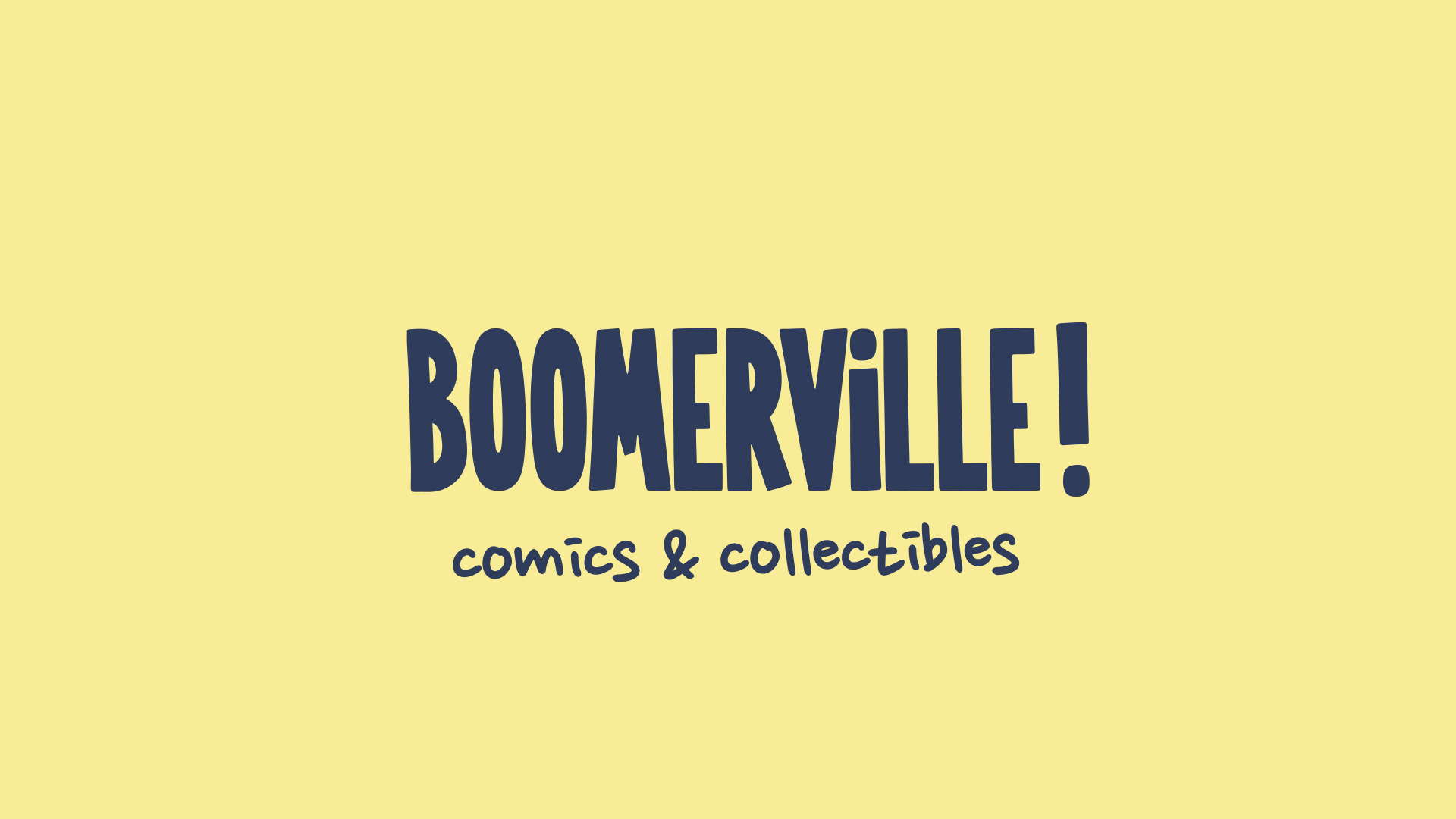 Boomerville. Comics and collectibles